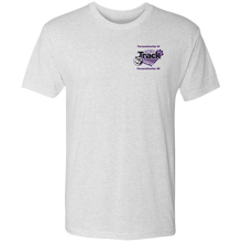 Load image into Gallery viewer, Track-purple text NL6010 Next Level Men's Triblend T-Shirt