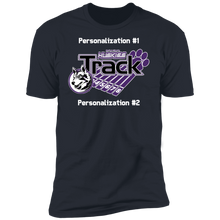 Load image into Gallery viewer, Track-white text NL3600 Premium Short Sleeve T-Shirt