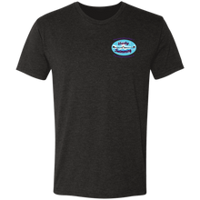 Load image into Gallery viewer, Swimming-purple_text NL6010 Next Level Men's Triblend T-Shirt