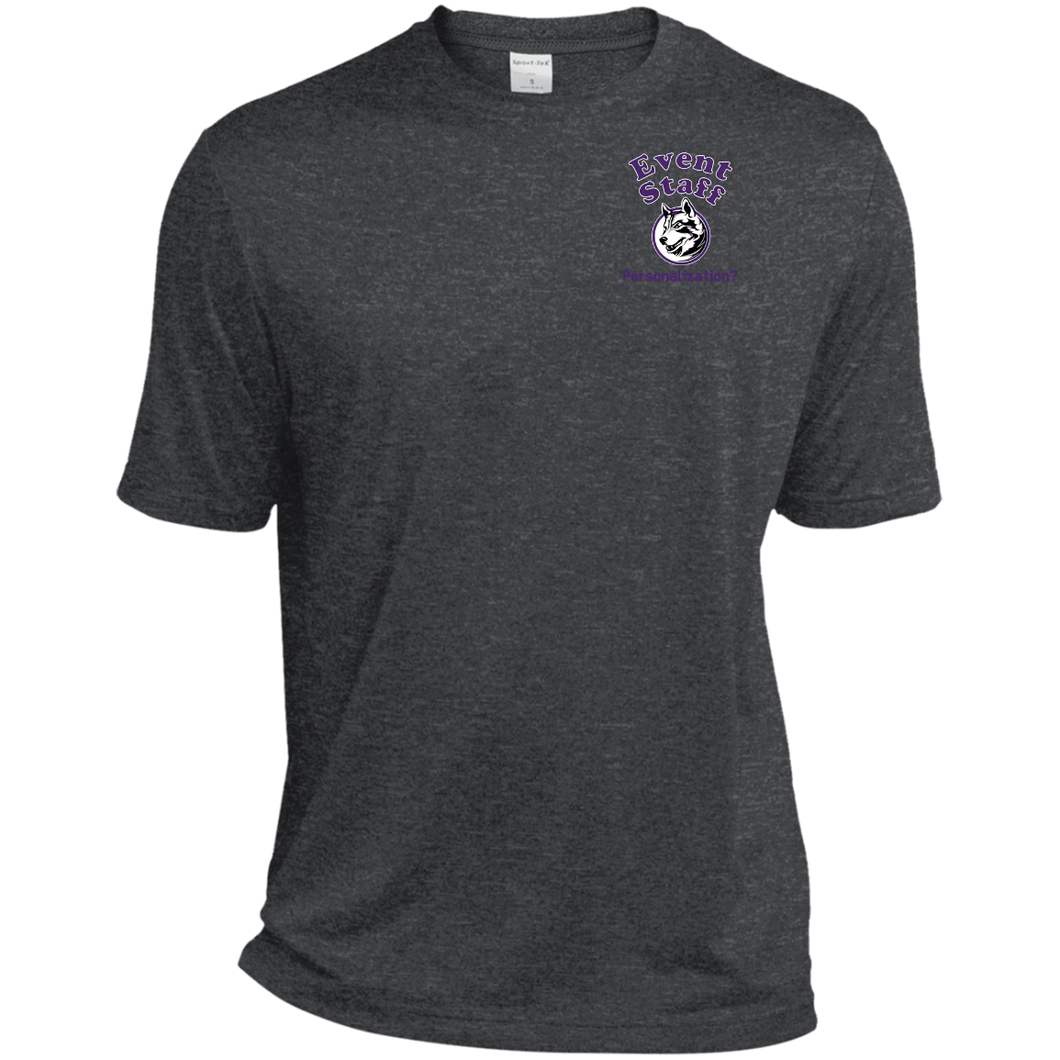 Generic_Event_Staff-purple-personalize_no_husky_text TST360 Sport-Tek Tall Heather Dri-Fit Moisture-Wicking T-Shirt