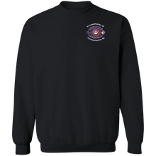 Load image into Gallery viewer, Basketball-white text G180 Gildan Crewneck Pullover Sweatshirt  8 oz.