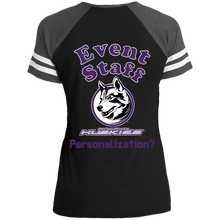 Load image into Gallery viewer, DM476 District Ladies&#39; Game V-Neck T-Shirt event