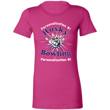 Load image into Gallery viewer, Bowling-white text 6004 Ladies' Favorite T-Shirt
