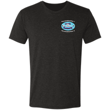 Load image into Gallery viewer, Swimming-white_text NL6010 Next Level Men's Triblend T-Shirt