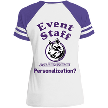 Load image into Gallery viewer, DM476 District Ladies&#39; Game V-Neck T-Shirt event