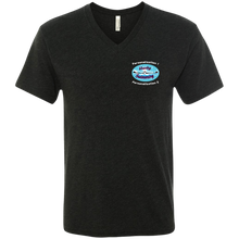 Load image into Gallery viewer, Swimming-white_text NL6040 Next Level Men's Triblend V-Neck T-Shirt
