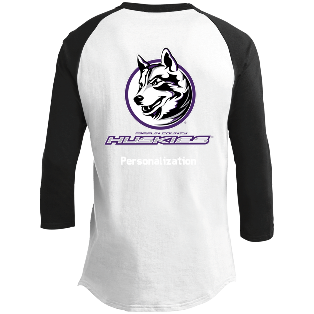 Logo with White Custom Text YT200 Sport-Tek Youth Sporty T-Shirt