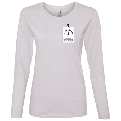 gal_badge_personalize 884L Anvil Ladies' Lightweight LS T-Shirt
