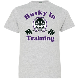 Husky in training 6101 LAT Youth Jersey T-Shirt