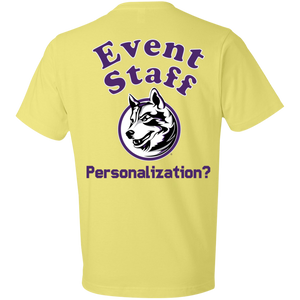 Generic_Event_Staff-purple-personalize_no_husky_text 980 Anvil Lightweight T-Shirt 4.5 oz
