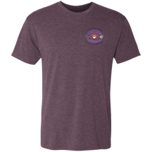 Load image into Gallery viewer, Basketball-purple-text NL6010 Next Level Men's Triblend T-Shirt