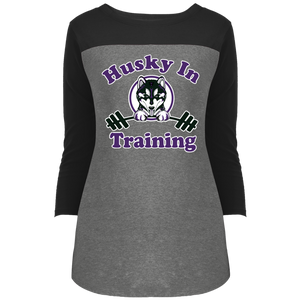 Husky in training DT2700 District Juniors' Rally 3/4 Sleeve T-Shirt