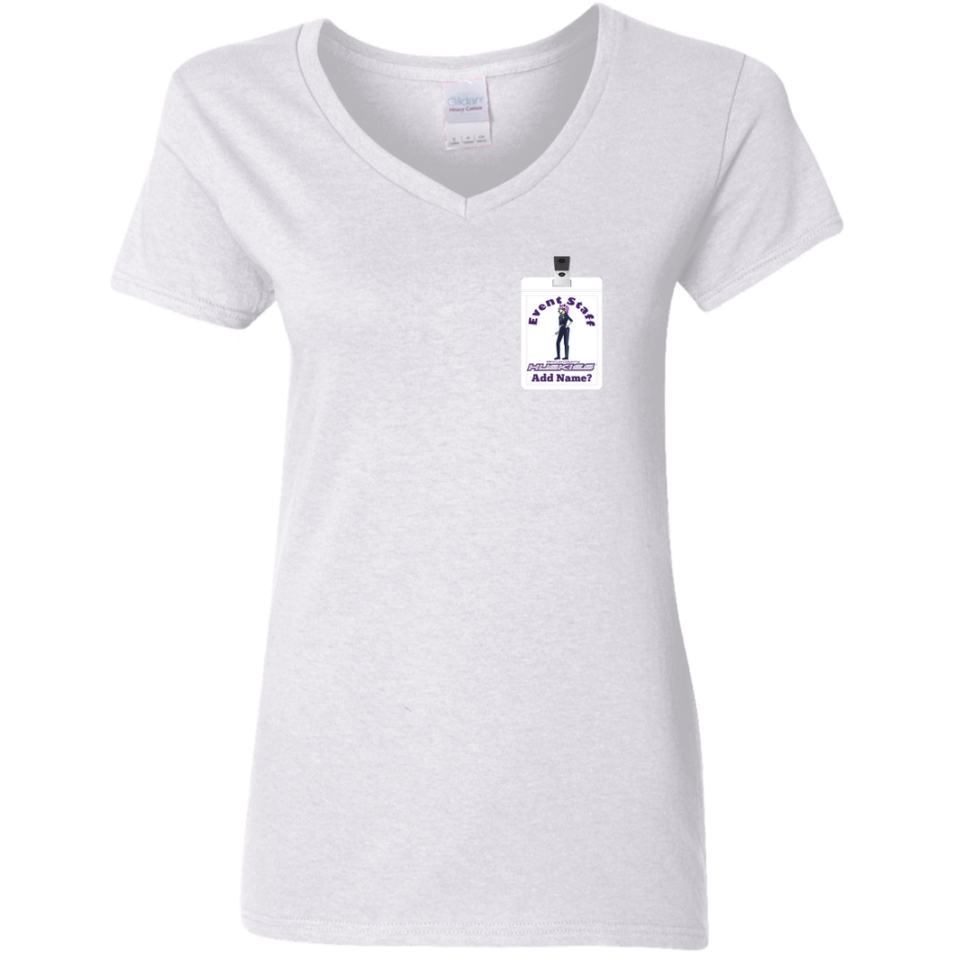 G500VL Gildan Ladies' 5.3 oz. V-Neck T-Shirt event