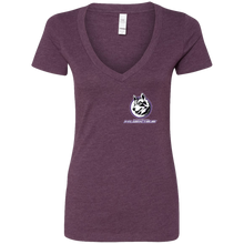 Load image into Gallery viewer, NL6640 Next Level Ladies&#39; Deep V-Neck T-Shirt