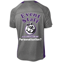 Load image into Gallery viewer, ST361 Sport-Tek Heather Colorblock Poly T-Shirt event