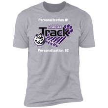 Load image into Gallery viewer, Track-white text NL3600 Premium Short Sleeve T-Shirt