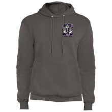 Load image into Gallery viewer, Wrestling-Purple-text PC78H Port &amp; Co. Core Fleece Pullover Hoodie