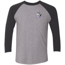 Load image into Gallery viewer, NL6051 Next Level Tri-Blend 3/4 Sleeve Baseball Raglan T-Shirt