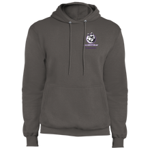 Load image into Gallery viewer, Logo with Purple custom text PC78H Port &amp; Co. Core Fleece Pullover Hoodie