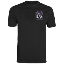 Load image into Gallery viewer, Wrestling-Purple-text 790 Augusta Men&#39;s Wicking T-Shirt