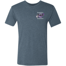 Load image into Gallery viewer, Track-white text NL6010 Next Level Men's Triblend T-Shirt