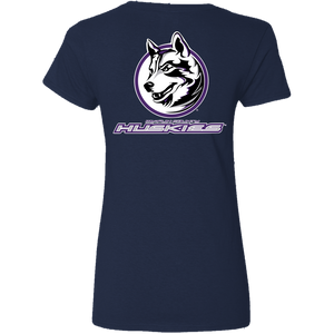 G500VL Gildan Ladies' 5.3 oz. V-Neck T-Shirt