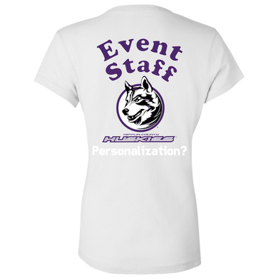 B6005 Bella + Canvas Ladies' Jersey V-Neck T-Shirt event