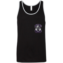 Load image into Gallery viewer, Wrestling-Purple-text 3480 Bella + Canvas Unisex Tank