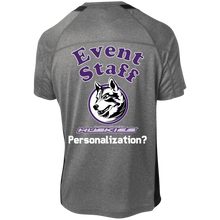 Load image into Gallery viewer, ST361 Sport-Tek Heather Colorblock Poly T-Shirt event