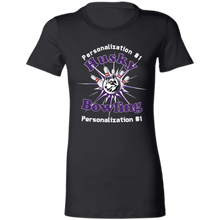 Load image into Gallery viewer, Bowling-white text 6004 Ladies' Favorite T-Shirt