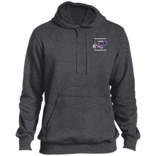 Load image into Gallery viewer, Track-white text TST254 Sport-Tek Tall Pullover Hoodie