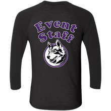 Load image into Gallery viewer, NL6051 Next Level Tri-Blend 3/4 Sleeve Baseball Raglan T-Shirt event