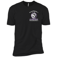 Load image into Gallery viewer, logo_outline_white_text NL3310 Next Level Boys&#39; Cotton T-Shirt