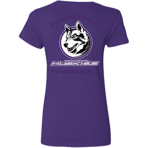 G500VL Gildan Ladies' 5.3 oz. V-Neck T-Shirt