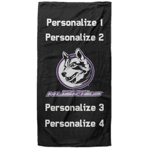 S6BETL Beach Towel - 37x74 black