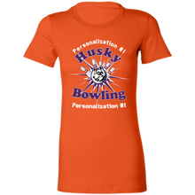 Load image into Gallery viewer, Bowling-white text 6004 Ladies' Favorite T-Shirt