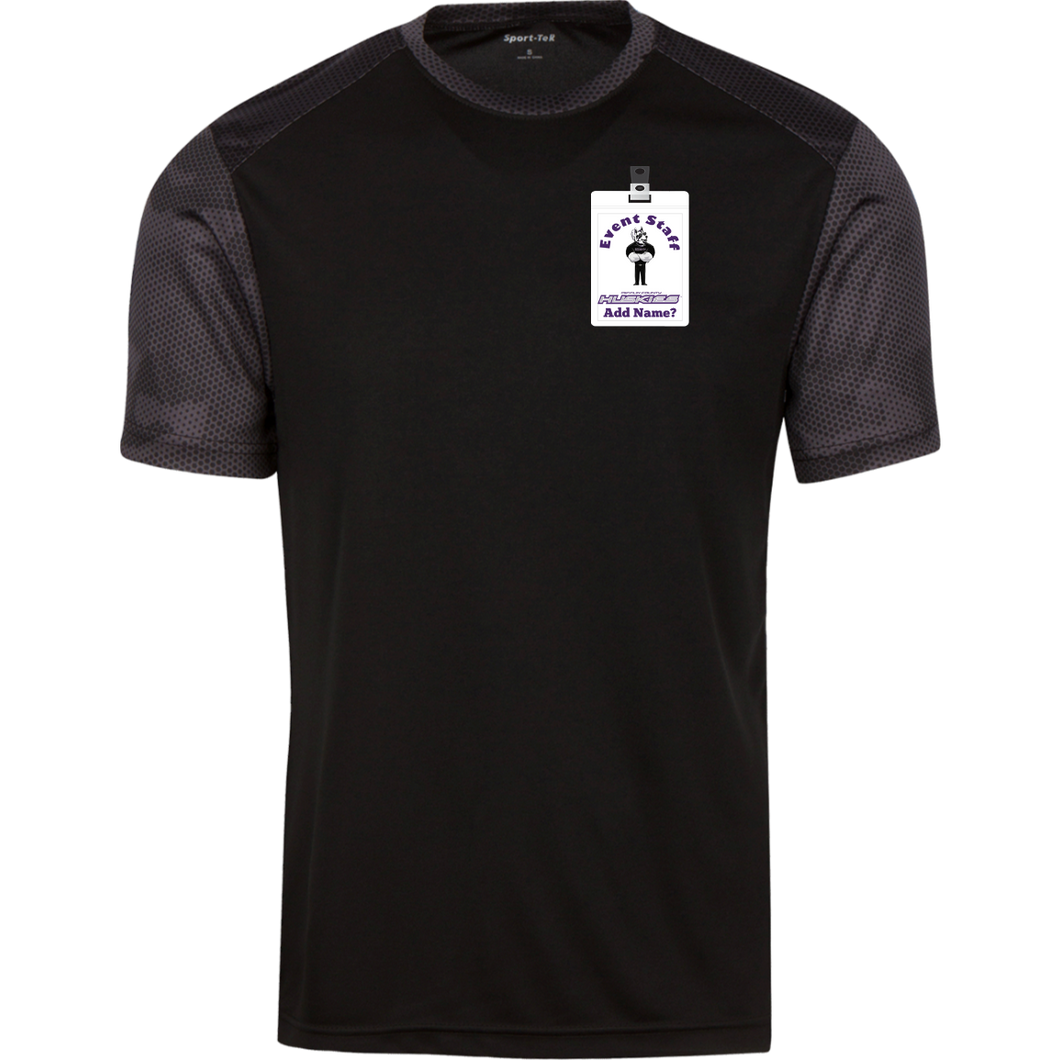 ST371 Sport-Tek CamoHex Colorblock T-Shirt event