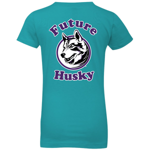 Husky in training NL3710 Next Level Girls' Princess T-Shirt