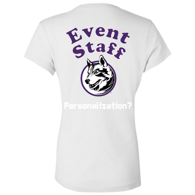 B6005 Bella + Canvas Ladies' Jersey V-Neck T-Shirt event