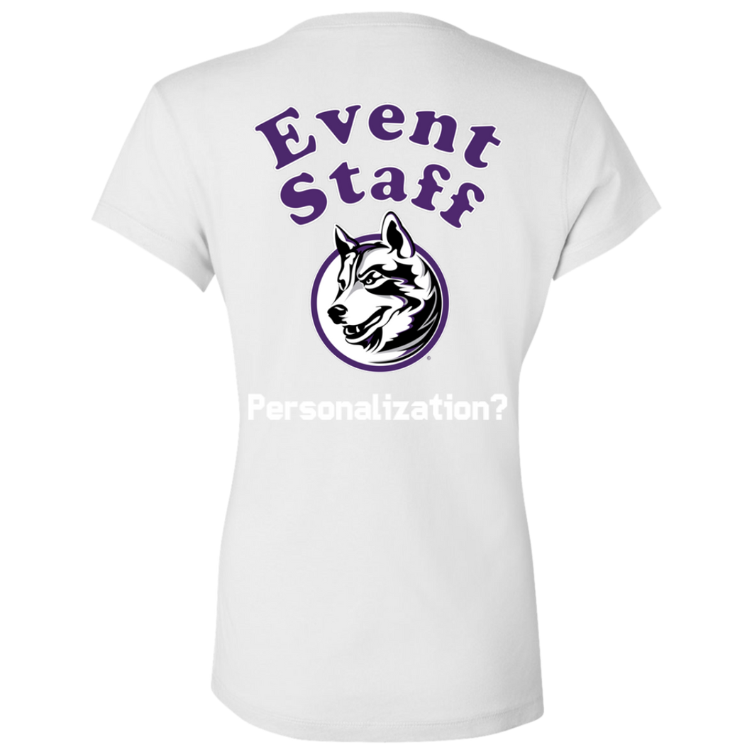 B6005 Bella + Canvas Ladies' Jersey V-Neck T-Shirt event