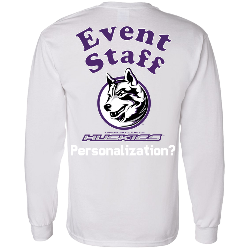 G540 Gildan LS T-Shirt 5.3 oz. event