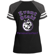 Load image into Gallery viewer, DM476 District Ladies&#39; Game V-Neck T-Shirt event