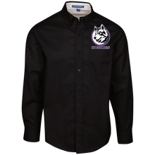 Load image into Gallery viewer, Logo_embroidery S608 Port Authority Men&#39;s LS Dress Shirt