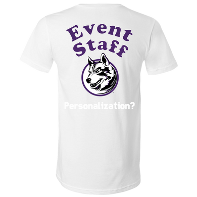 3005 Bella + Canvas Unisex Jersey SS V-Neck T-Shirt event