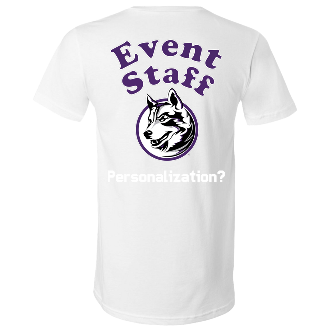 3005 Bella + Canvas Unisex Jersey SS V-Neck T-Shirt event