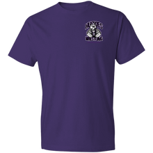 Load image into Gallery viewer, Wrestling-Purple-text 980 Anvil Lightweight T-Shirt 4.5 oz