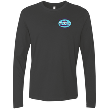 Load image into Gallery viewer, Swimming-purple_text NL3601 Next Level Men's Premium LS