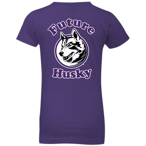 Husky in training NL3710 Next Level Girls' Princess T-Shirt