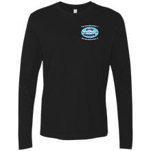 Load image into Gallery viewer, Swimming-white_text NL3601 Next Level Men's Premium LS