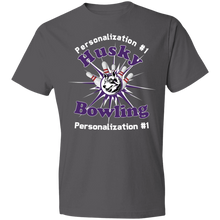 Load image into Gallery viewer, Bowling-white text 980 Lightweight T-Shirt 4.5 oz
